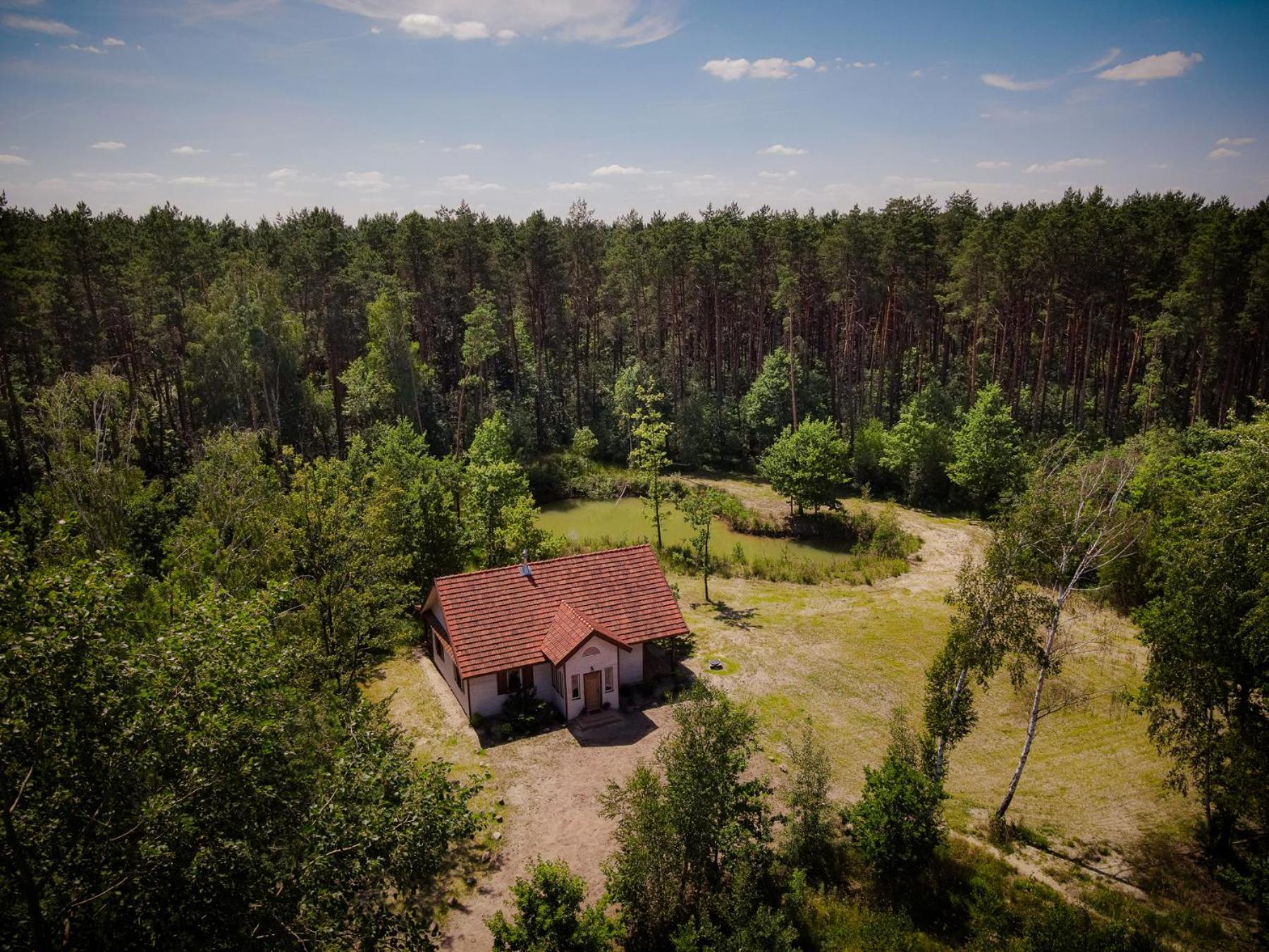 Jagodowy Zakatek, Caloroczny Dom Na Wylacznosc W Lesie, Balia, Cisza, Kominek, Weranda, Stawy Tuczna Extérieur photo