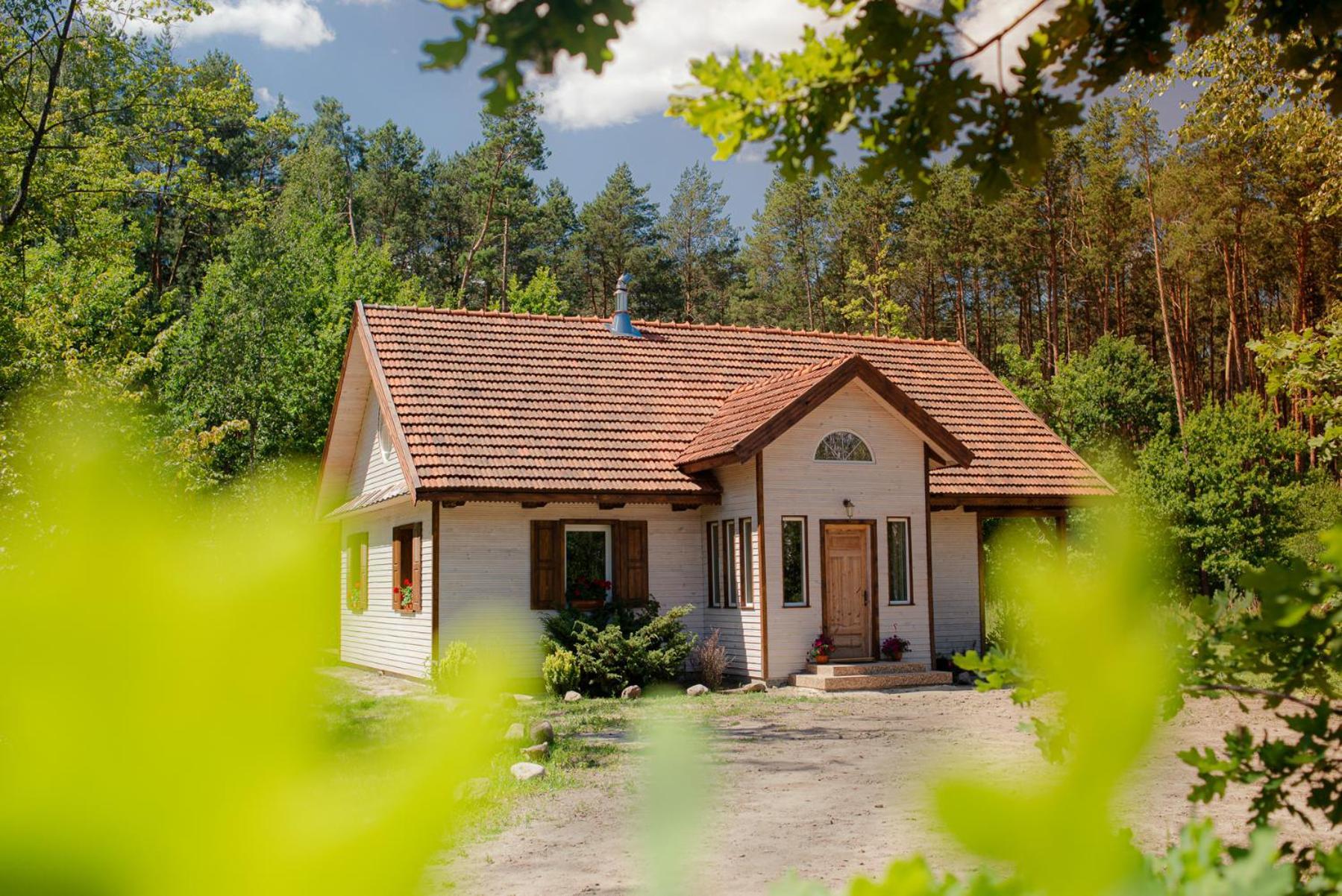 Jagodowy Zakatek, Caloroczny Dom Na Wylacznosc W Lesie, Balia, Cisza, Kominek, Weranda, Stawy Tuczna Extérieur photo