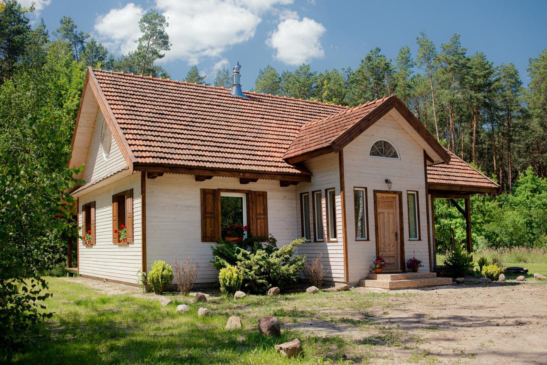 Jagodowy Zakatek, Caloroczny Dom Na Wylacznosc W Lesie, Balia, Cisza, Kominek, Weranda, Stawy Tuczna Extérieur photo